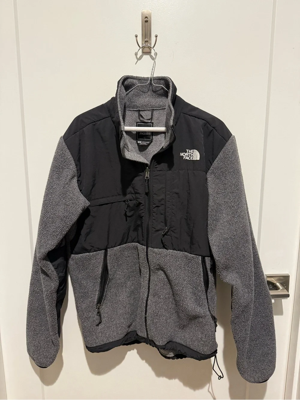 The North Face Men’s Charcoal Zip Up Jacket - Small